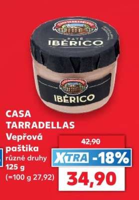 CASA TARRADELLAS Vepřová paštika