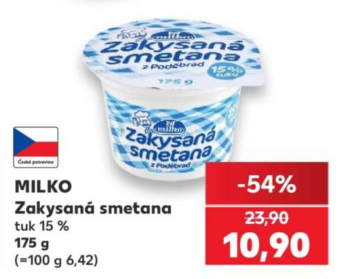 MILKO Zakysaná smetana