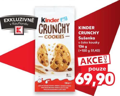 KINDER CRUNCHY Sušenka
