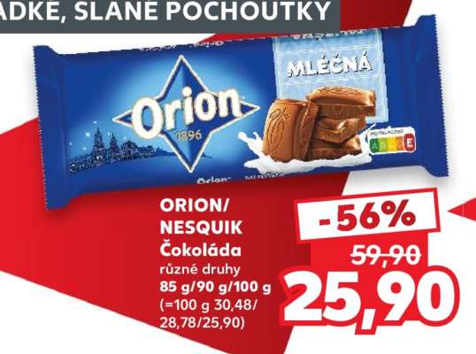 ORION/NESQUIK Čokoláda