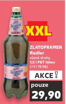 Zlatopramen Radler