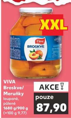 VIVA Broskve/Meruňky