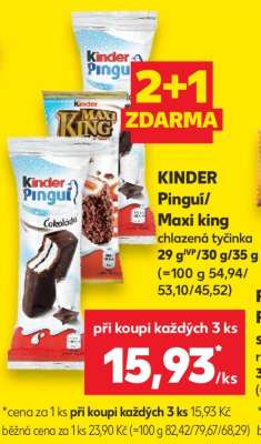 KINDER Pinguí/Maxi king