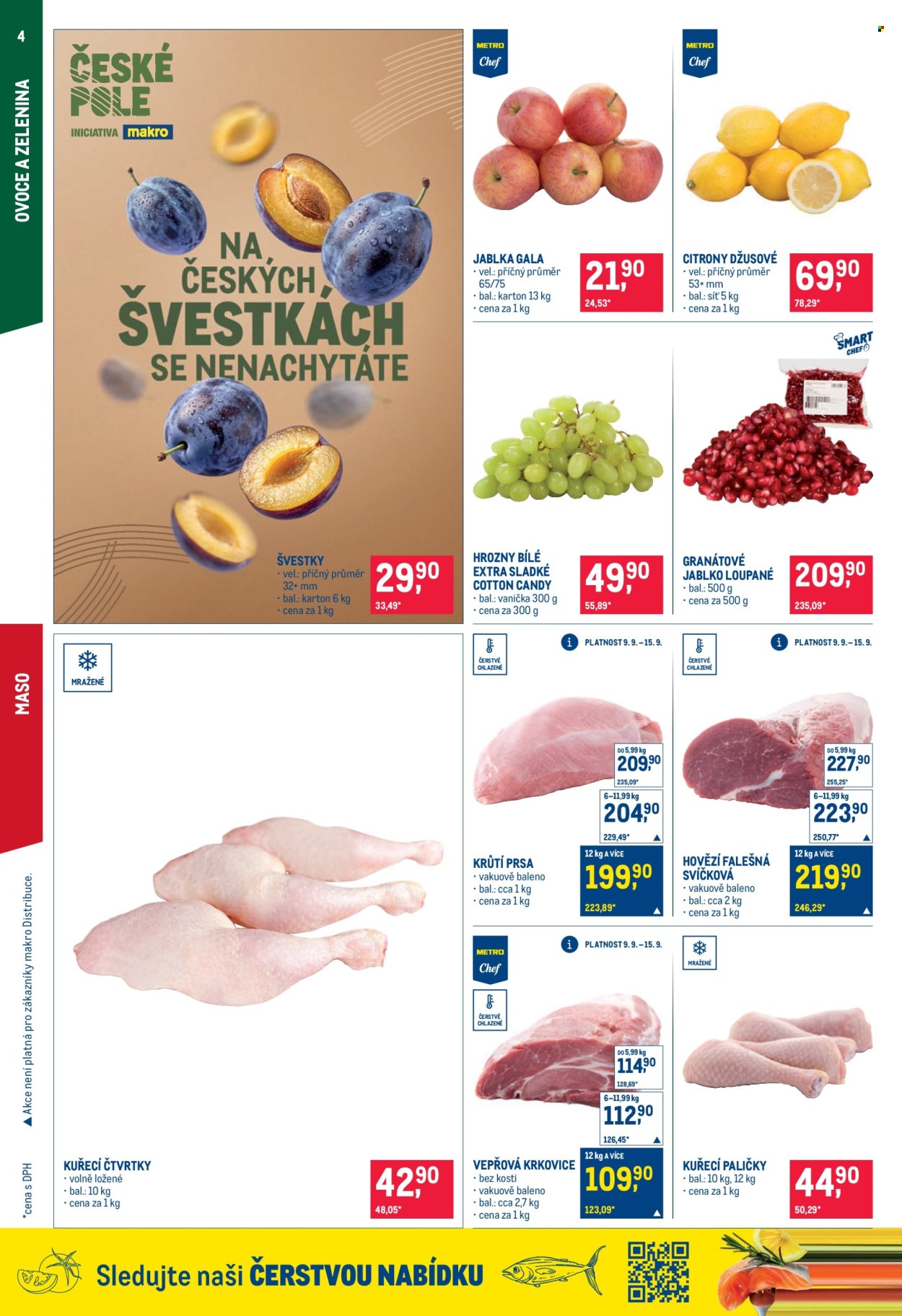 Leták MAKRO - 9.9.2026 - 22.9.2026. Strana 4