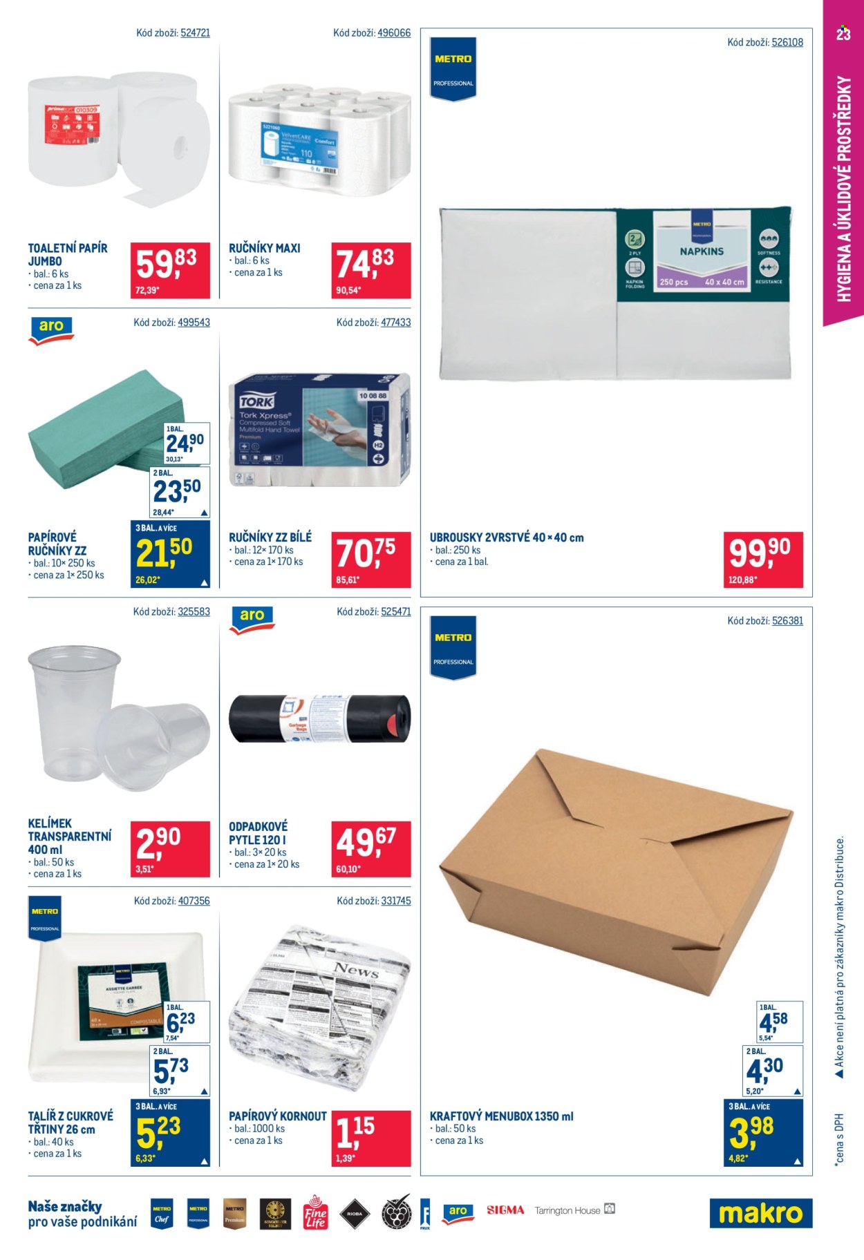Leták MAKRO - 9.9.2026 - 22.9.2026. Strana 23