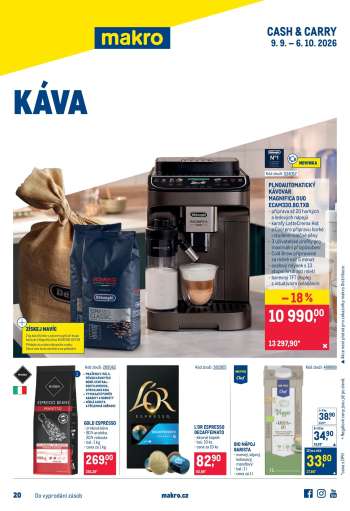 Leták MAKRO - 9.9.2026 - 6.10.2026.