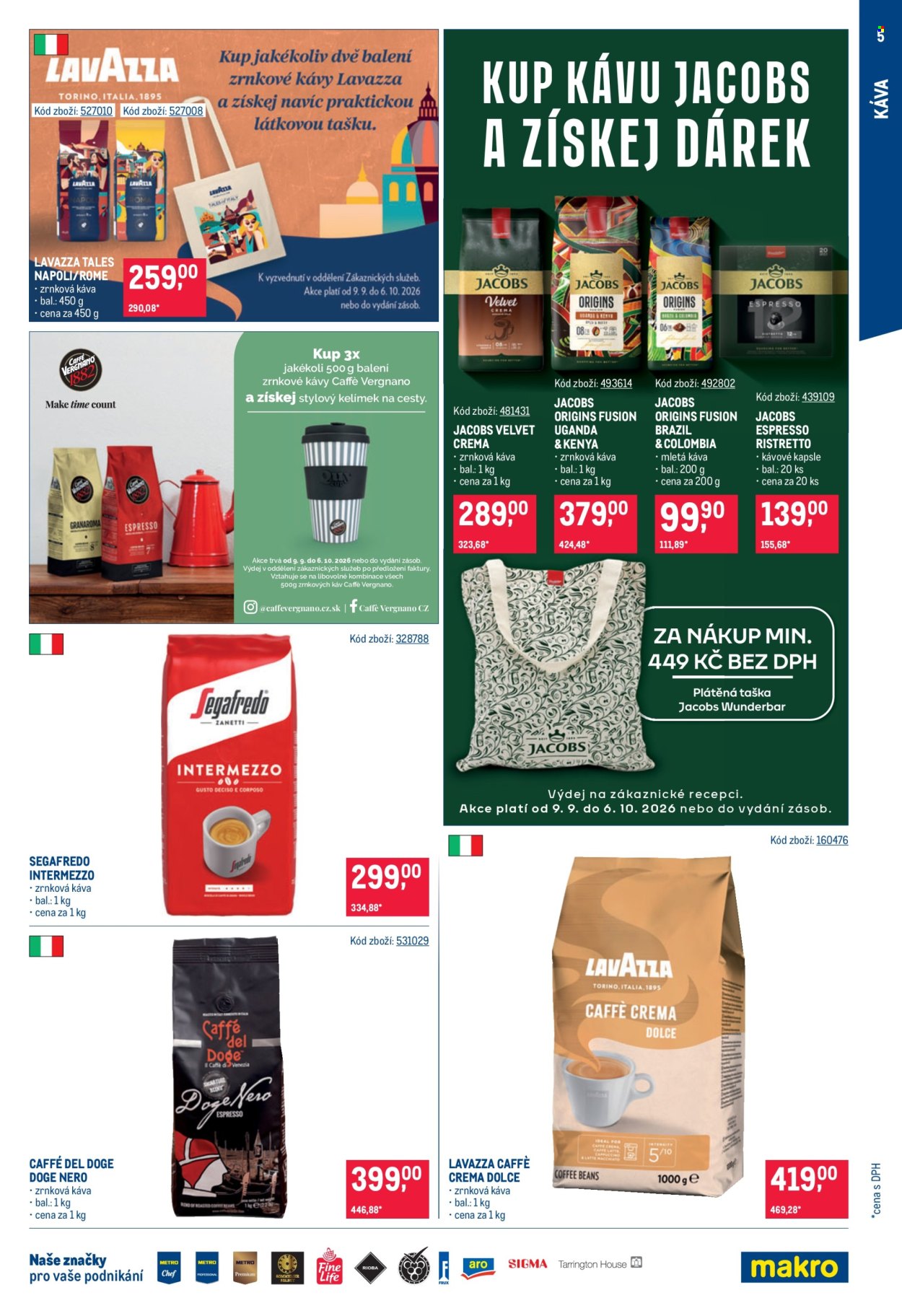 Leták MAKRO - 9.9.2026 - 6.10.2026. Strana 5