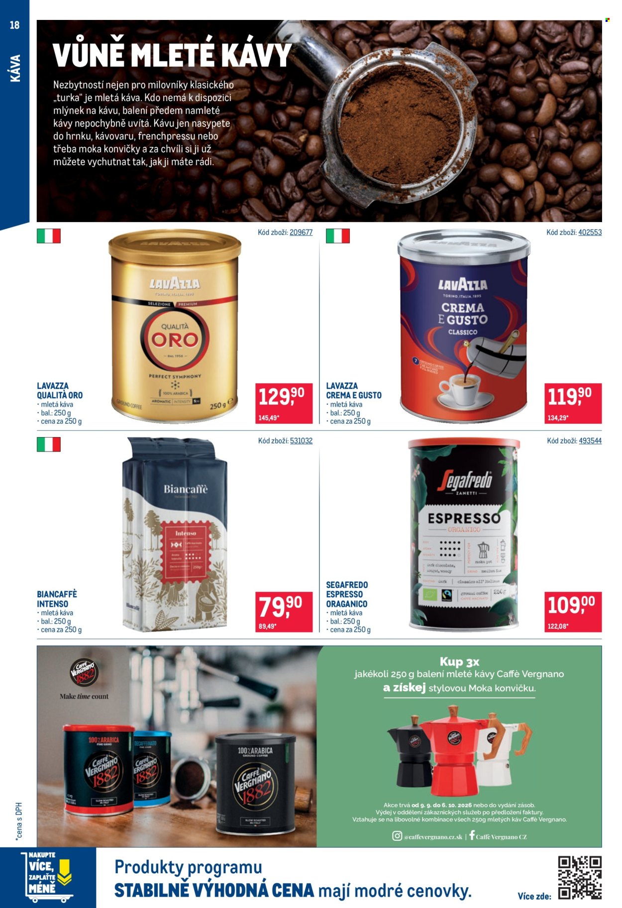 Leták MAKRO - 9.9.2026 - 6.10.2026. Strana 18