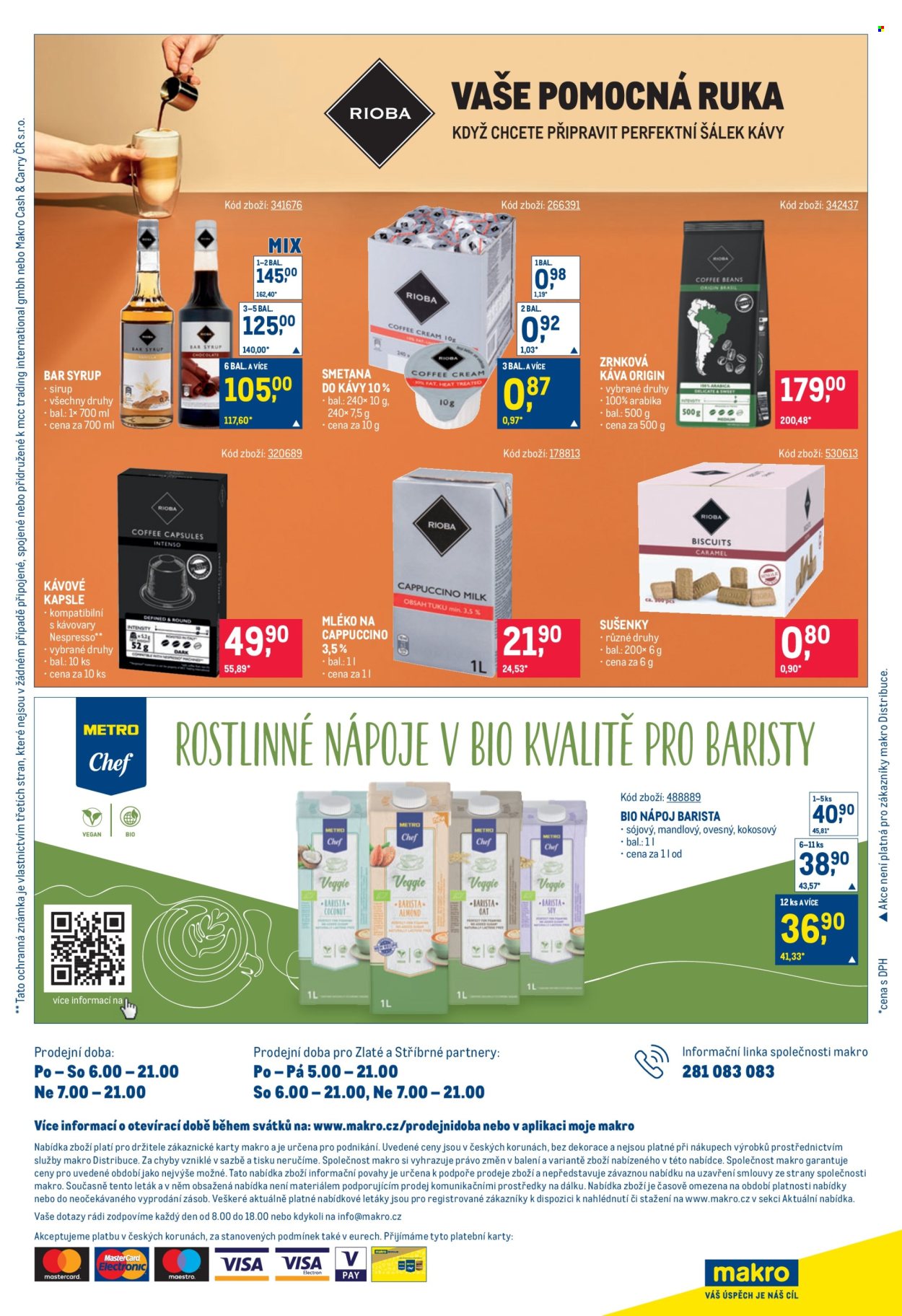 Leták MAKRO - 9.9.2026 - 6.10.2026. Strana 22