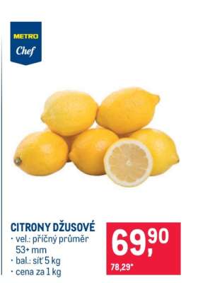 Citrony džusové