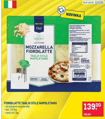 FIORDILATTE TAGLIO STILE NAPOLETANO