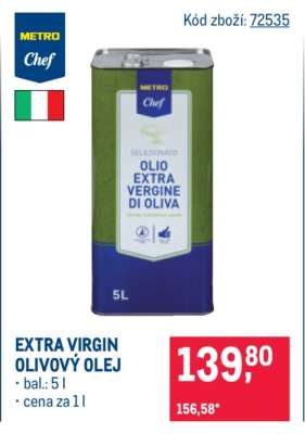 Extra virgin olivový olej
