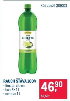 RAUCH ŠŤÁVA 100%