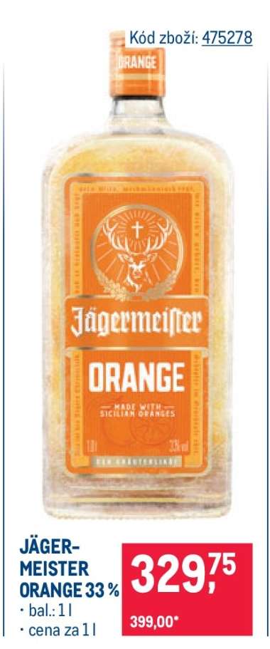 Jägermeister Orange 33%