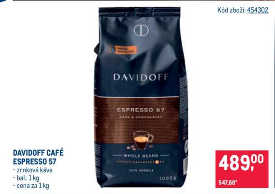 DAVIDOFF CAFÉ ESPRESSO 57