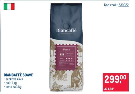 BIANCAFFÈ SOAVE