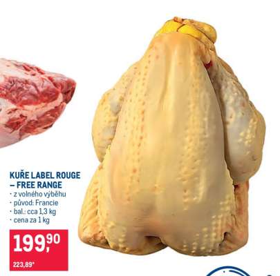 KUŘE LABEL ROUGE – FREE RANGE