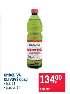 Ondoliva Olivový olej
