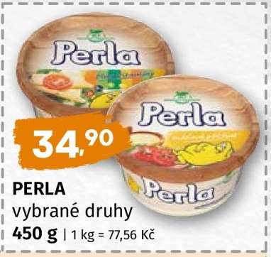 PERLA vybrané druhy