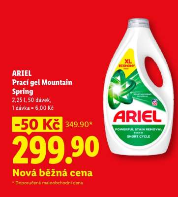 Ariel Prací gel Mountain Spring