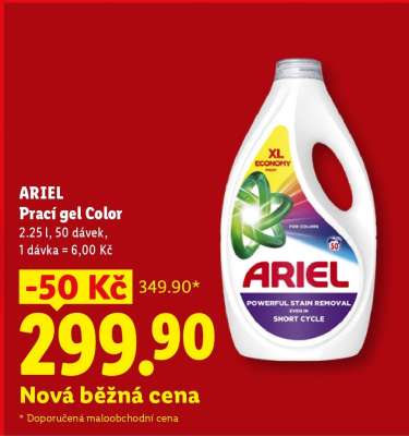 Ariel Prací gel Color