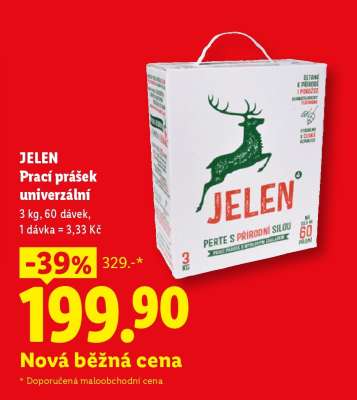 JELEN Prací prášek univerzální