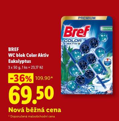 BREF WC blok Color Aktiv Eukalyptus