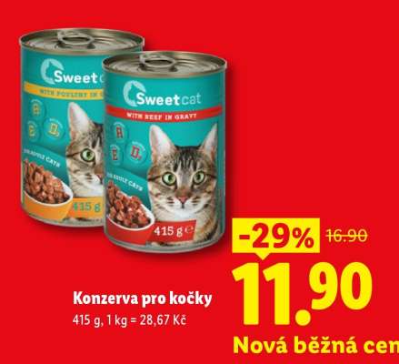 Konzerva pro kočky
