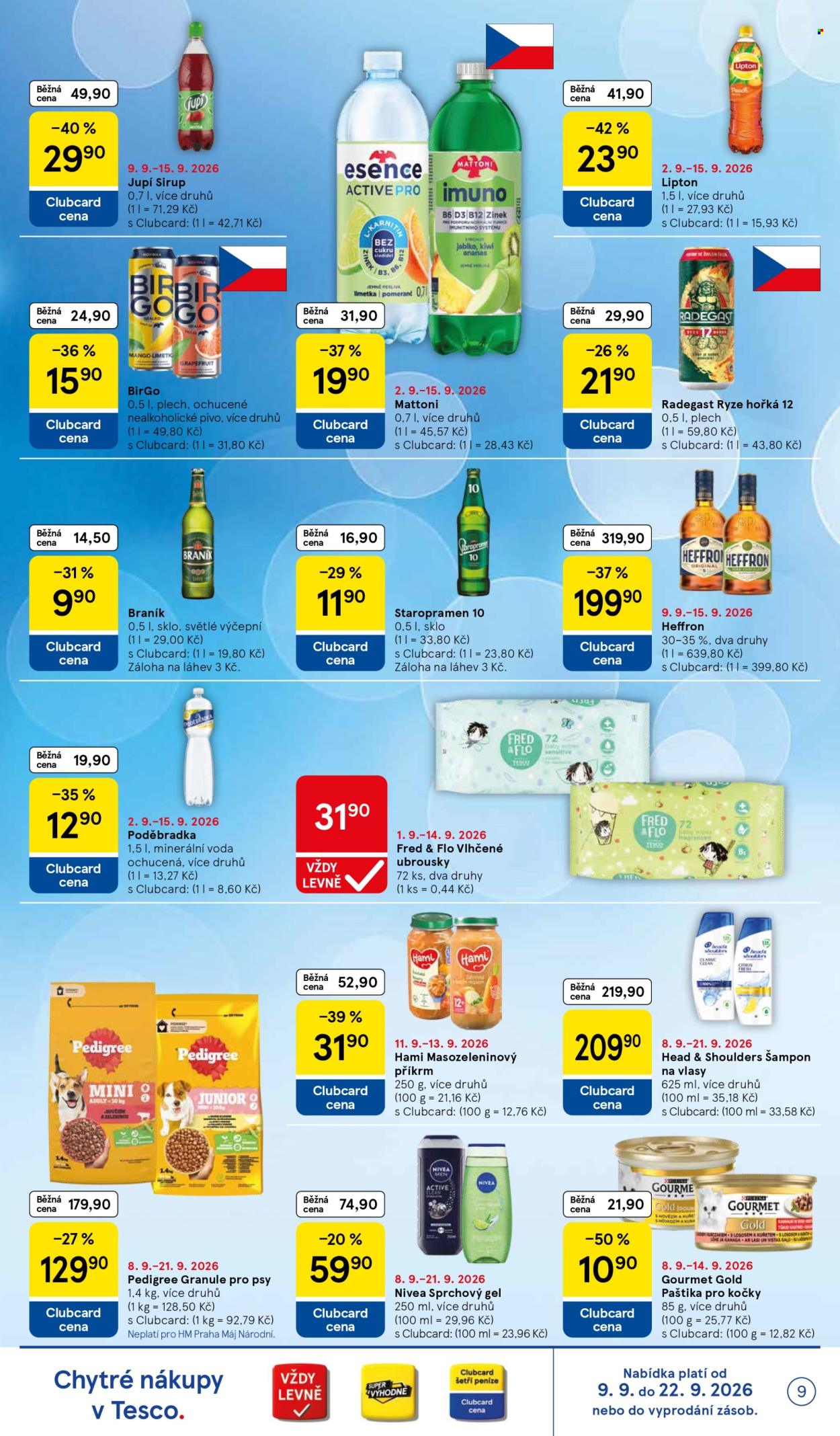 Leták TESCO - 9.9.2026 - 15.9.2026. Strana 9