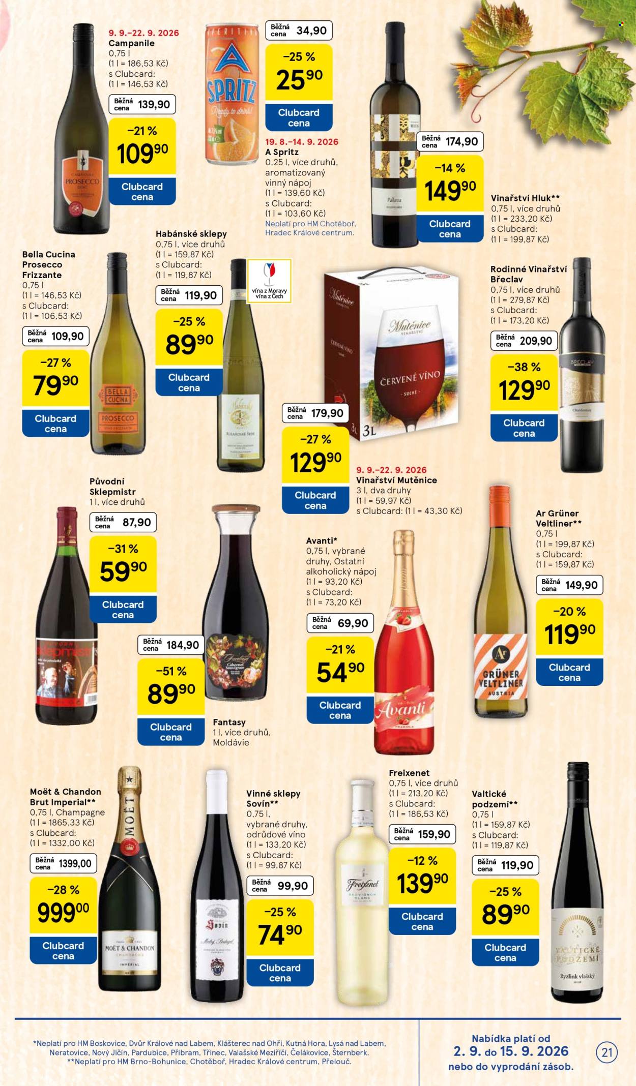 Leták TESCO - 9.9.2026 - 15.9.2026. Strana 21