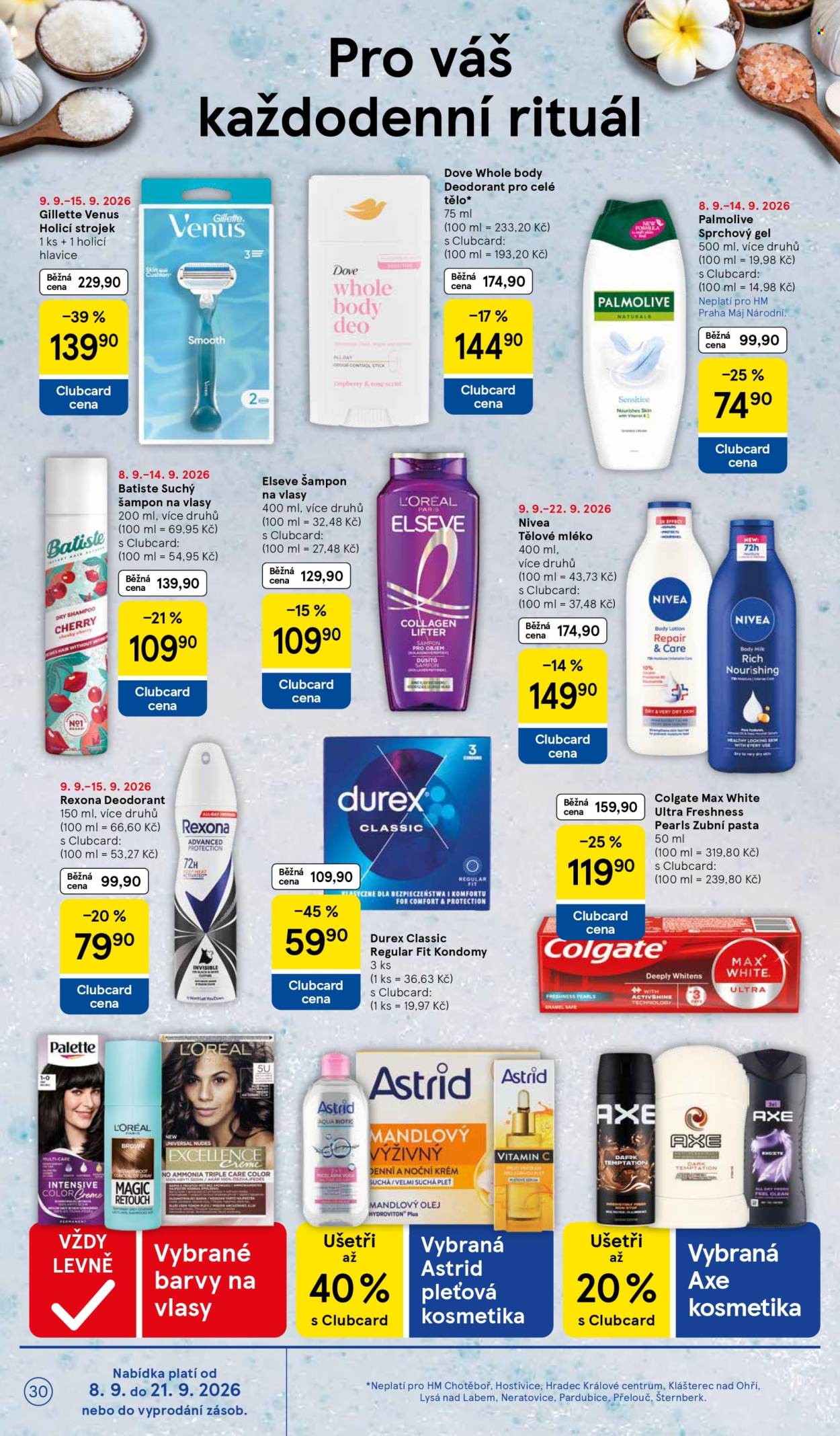 Leták TESCO - 9.9.2026 - 15.9.2026. Strana 30