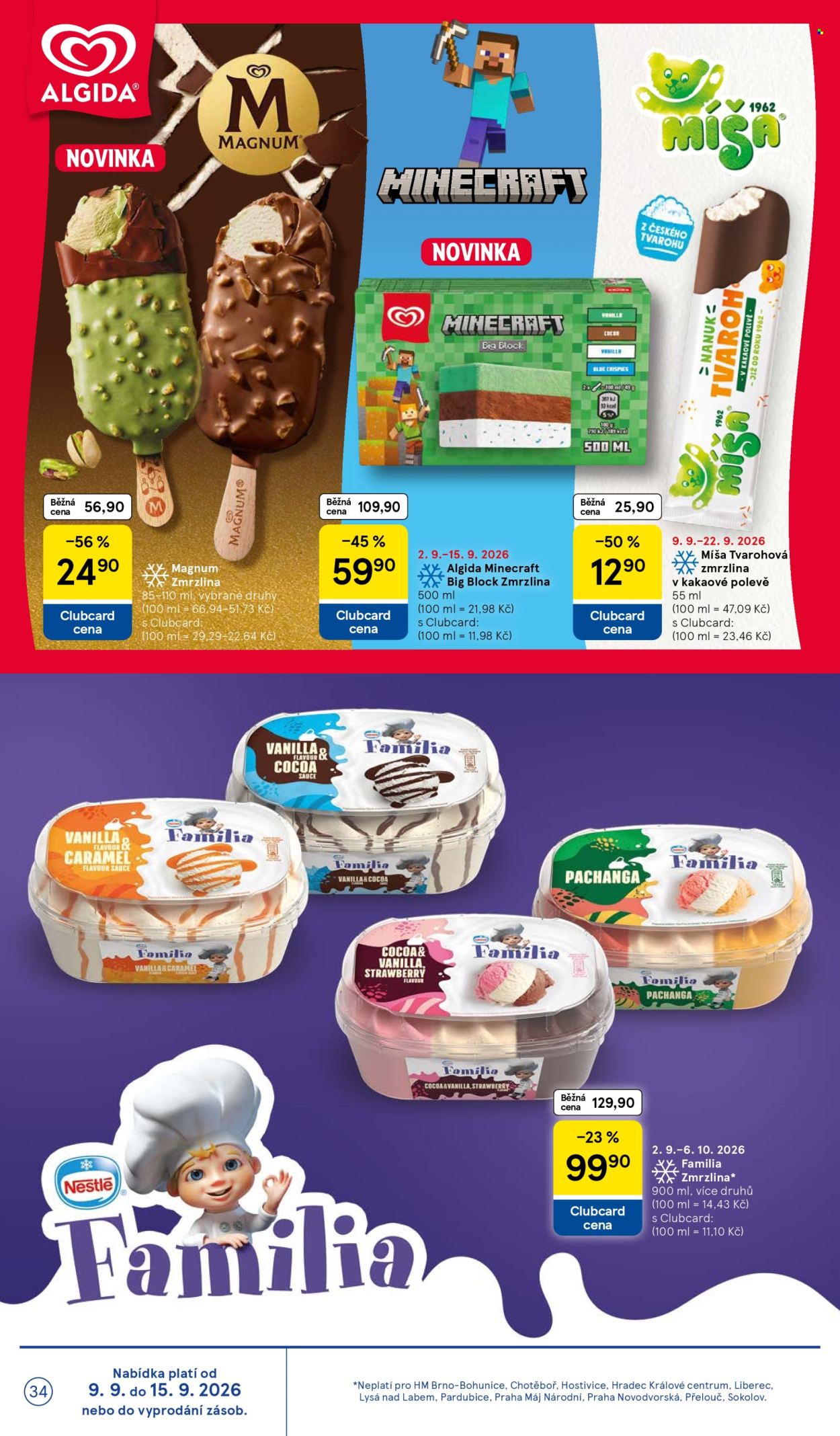 Leták TESCO - 9.9.2026 - 15.9.2026. Strana 34
