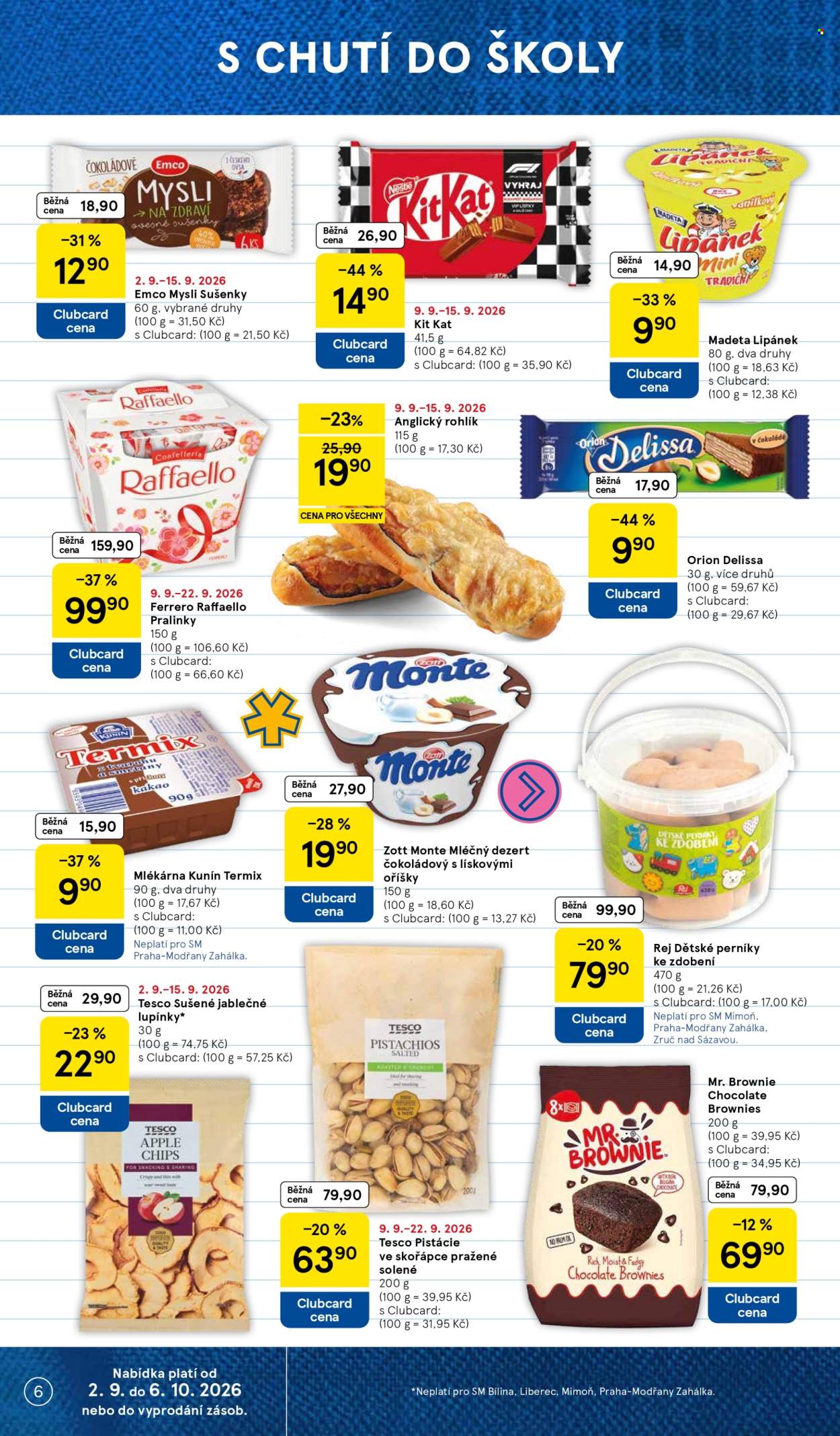 Leták TESCO supermarket - 9.9.2026 - 15.9.2026. Strana 6