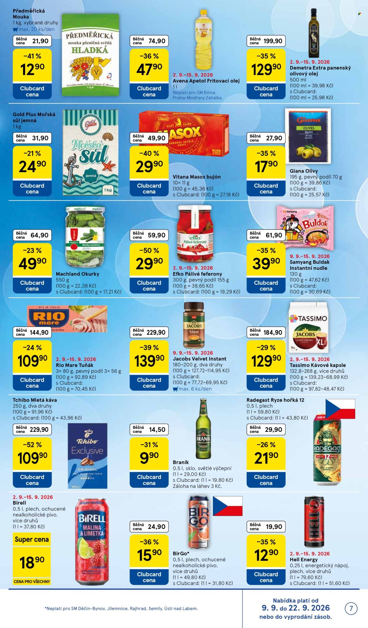 Leták TESCO supermarket - 9.9.2026 - 15.9.2026. Strana 7