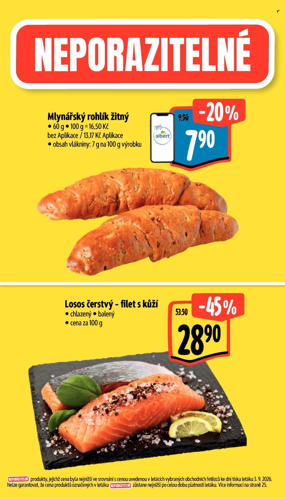 Leták Albert Supermarket - 9.9.2026 - 15.9.2026. Strana 2