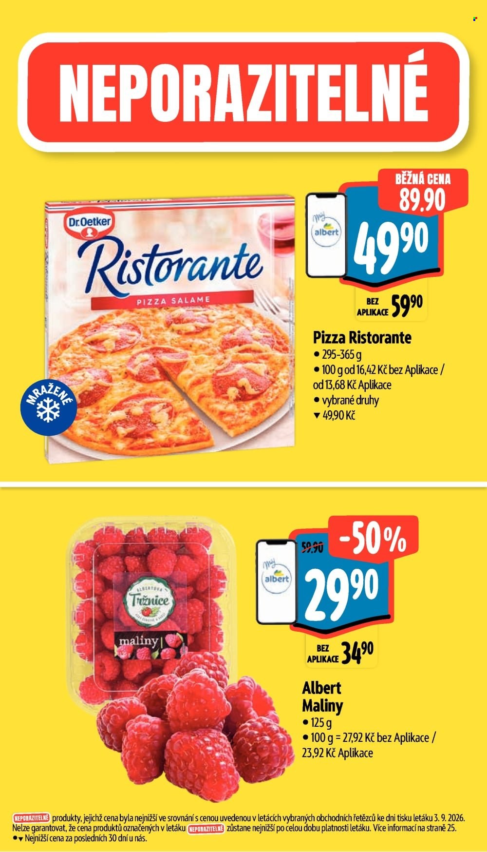 Leták Albert Supermarket - 9.9.2026 - 15.9.2026. Strana 4