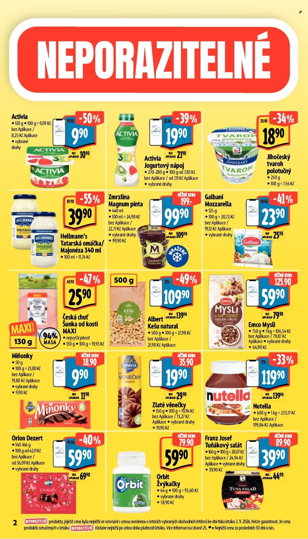 Leták Albert Supermarket - 9.9.2026 - 15.9.2026. Strana 6