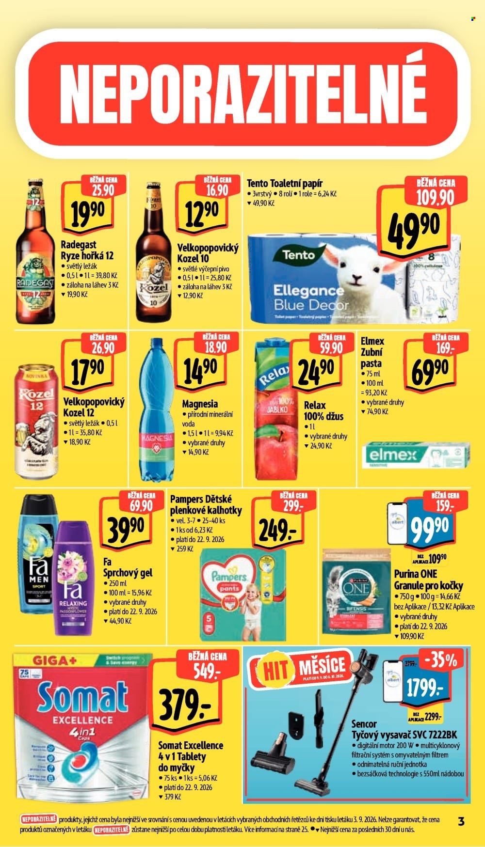 Leták Albert Supermarket - 9.9.2026 - 15.9.2026. Strana 7