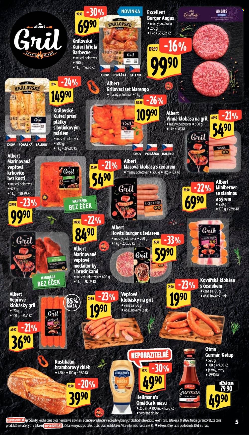 Leták Albert Supermarket - 9.9.2026 - 15.9.2026. Strana 13