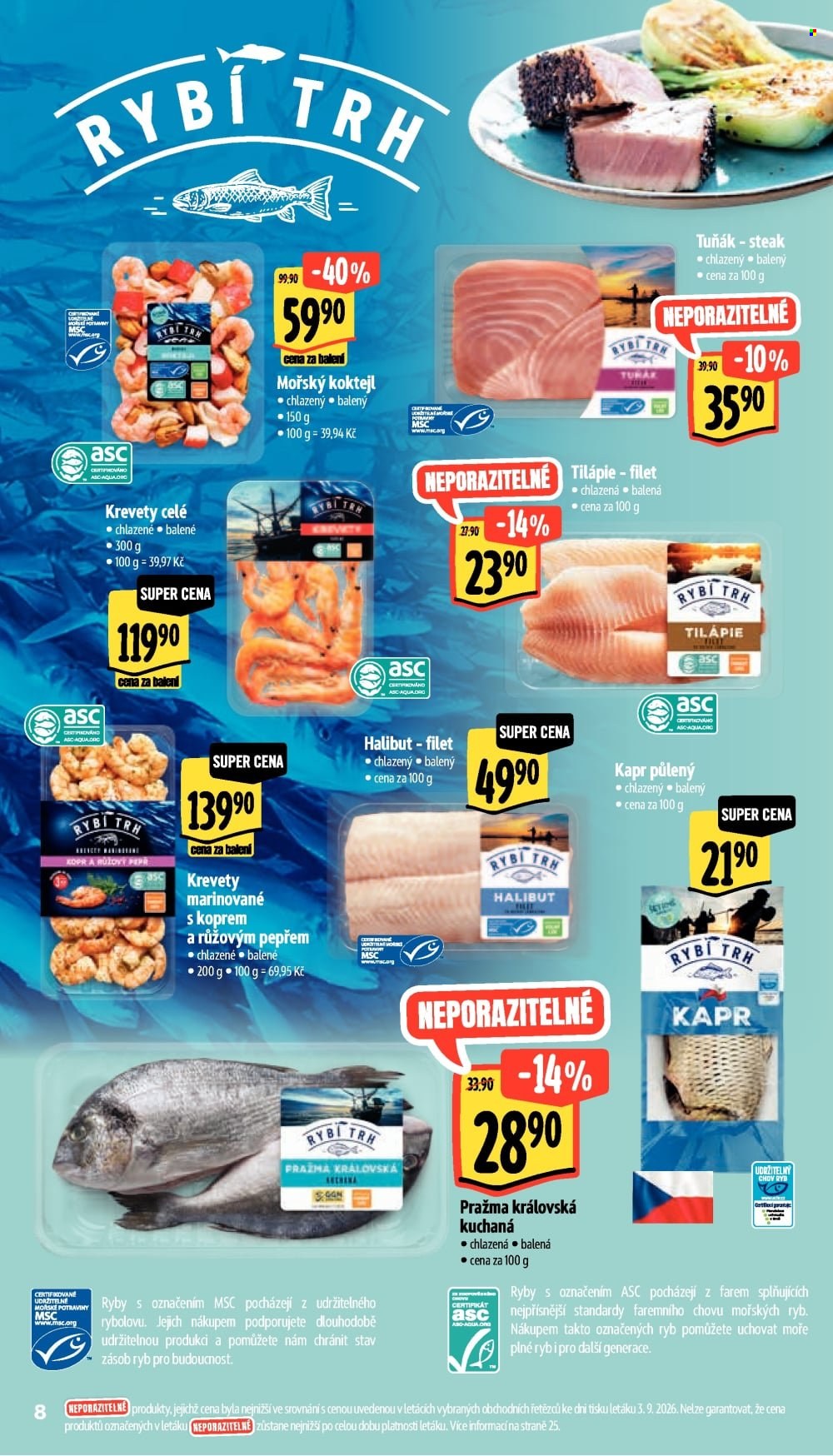 Leták Albert Supermarket - 9.9.2026 - 15.9.2026. Strana 16