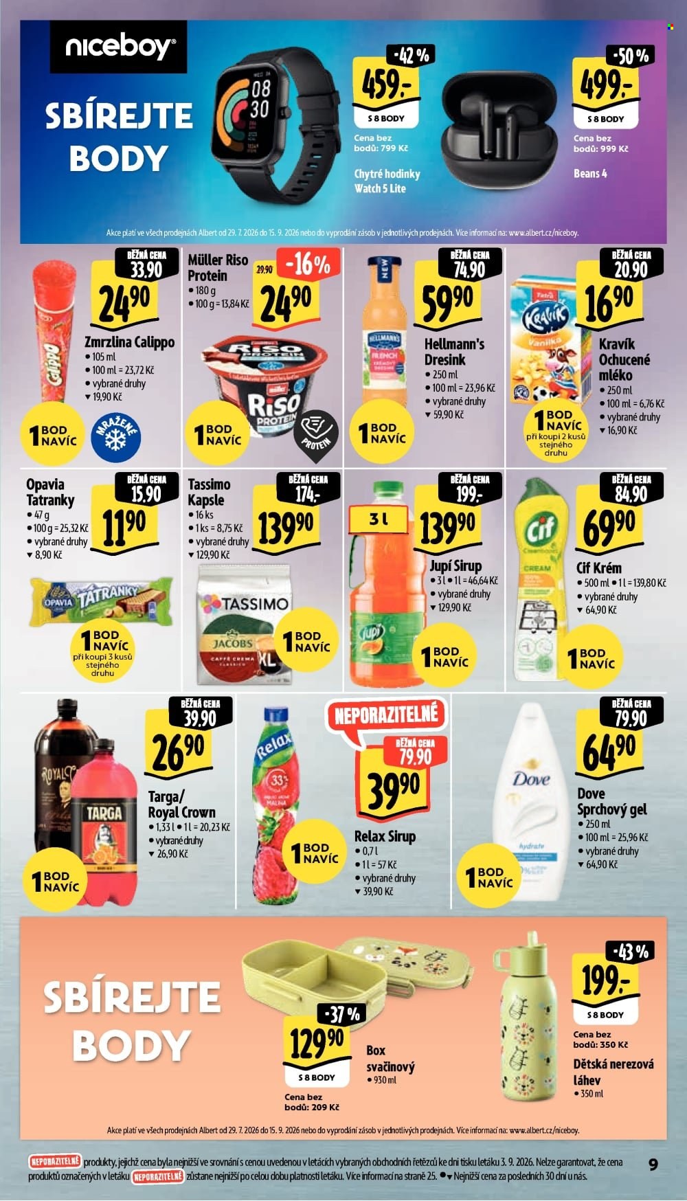 Leták Albert Supermarket - 9.9.2026 - 15.9.2026. Strana 17