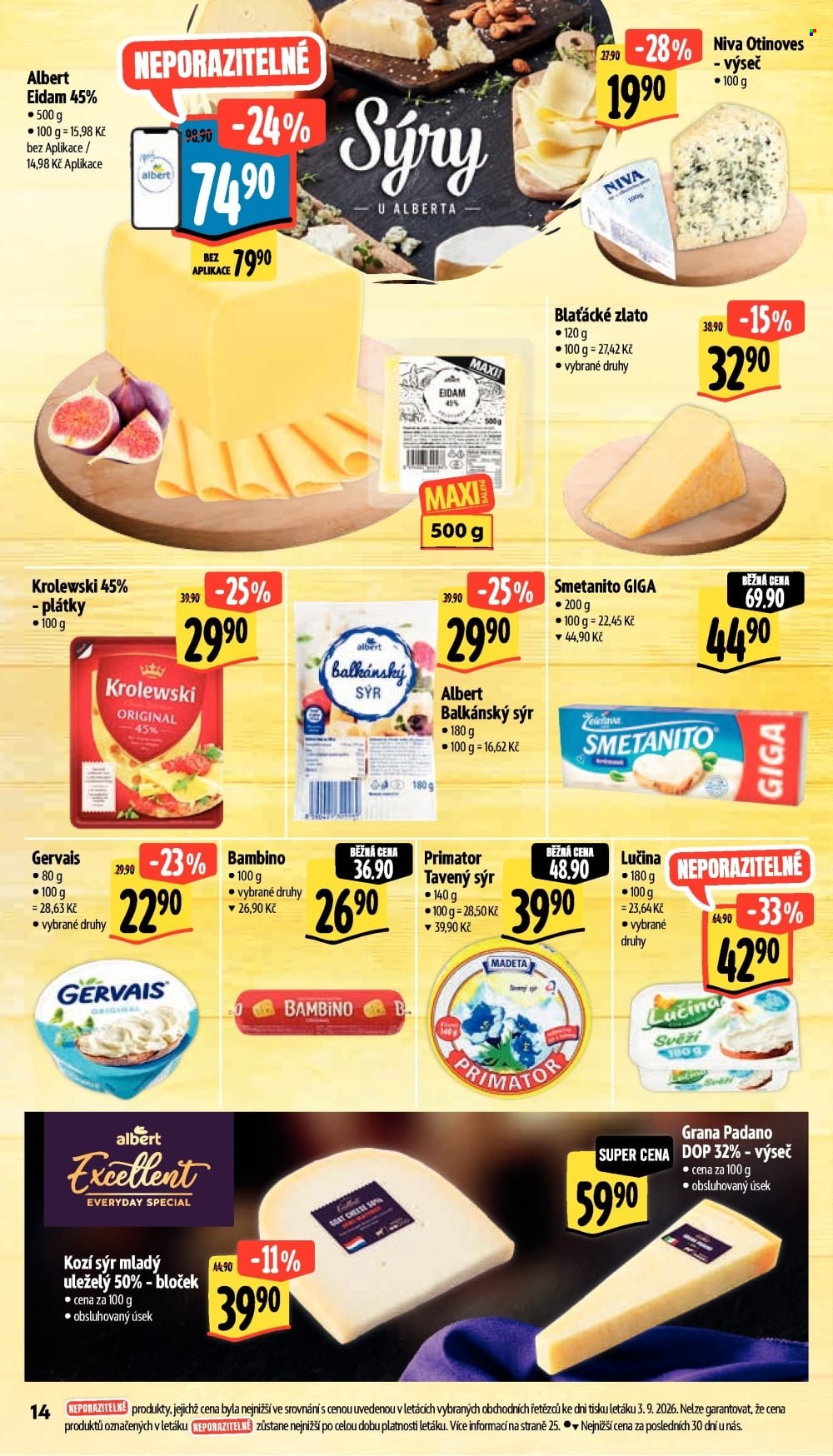 Leták Albert Supermarket - 9.9.2026 - 15.9.2026. Strana 24