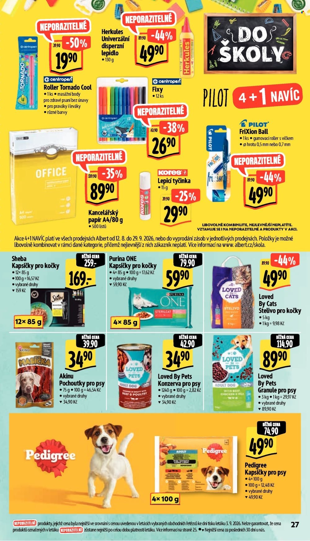 Leták Albert Supermarket - 9.9.2026 - 15.9.2026. Strana 37