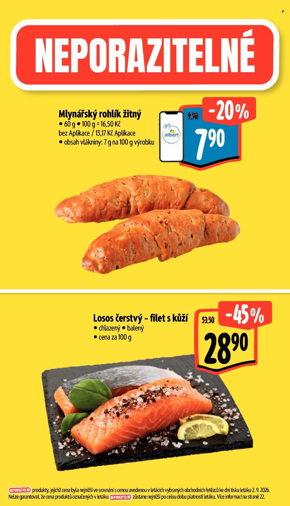 Leták Albert Hypermarket - 9.9.2026 - 15.9.2026. Strana 2