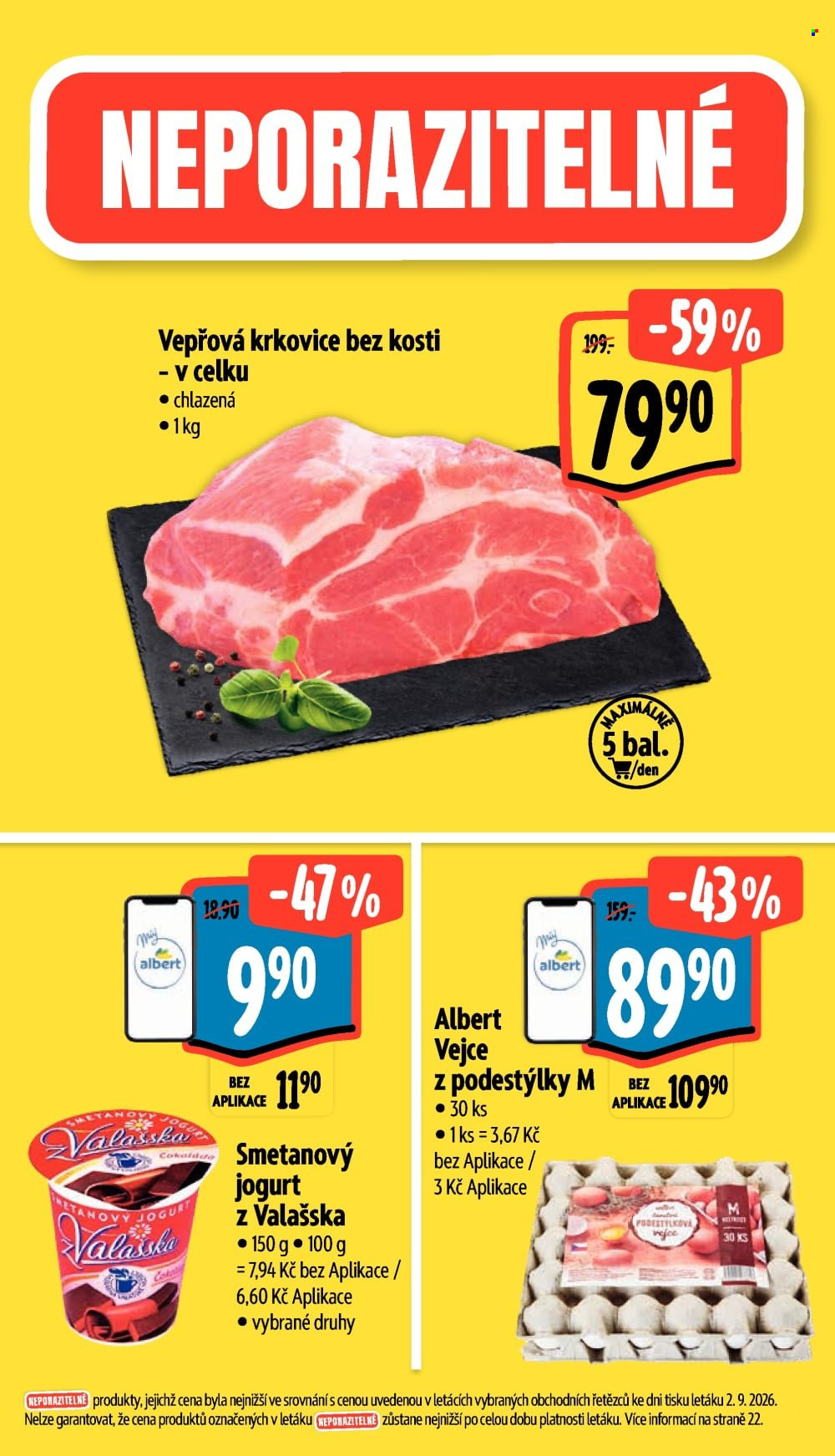 Leták Albert Hypermarket - 9.9.2026 - 15.9.2026. Strana 3