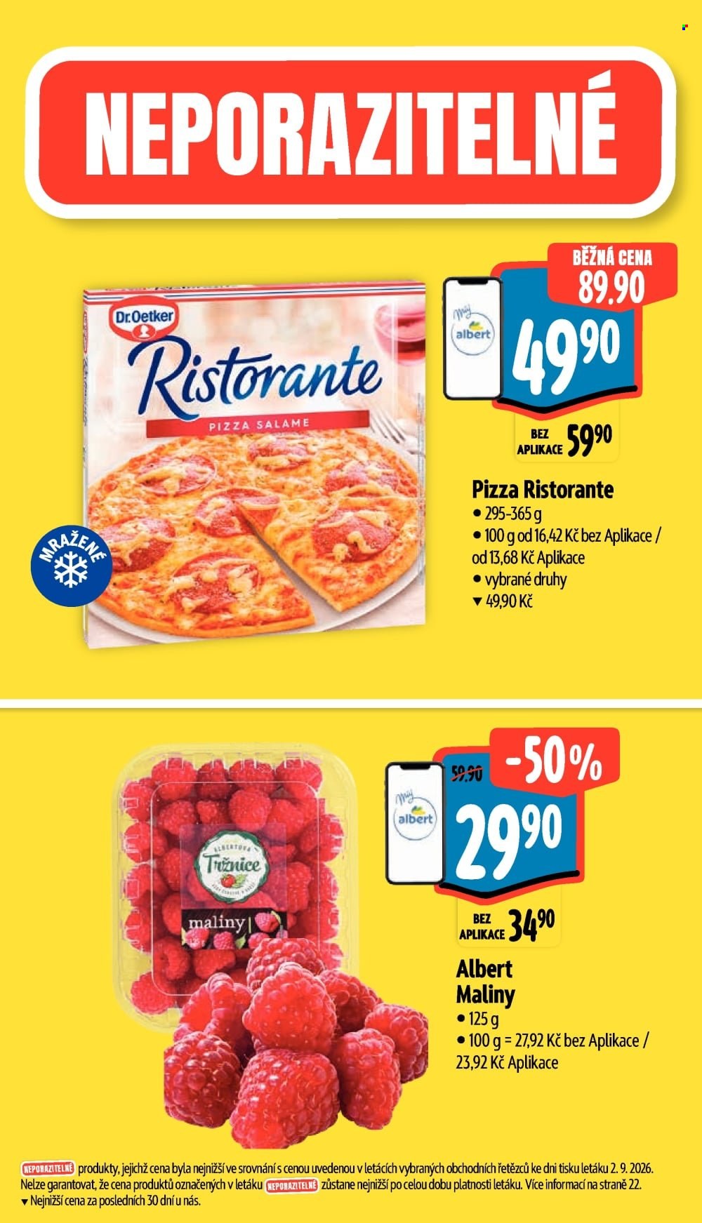 Leták Albert Hypermarket - 9.9.2026 - 15.9.2026. Strana 4