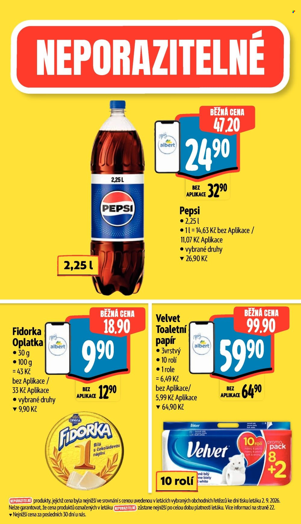 Leták Albert Hypermarket - 9.9.2026 - 15.9.2026. Strana 5