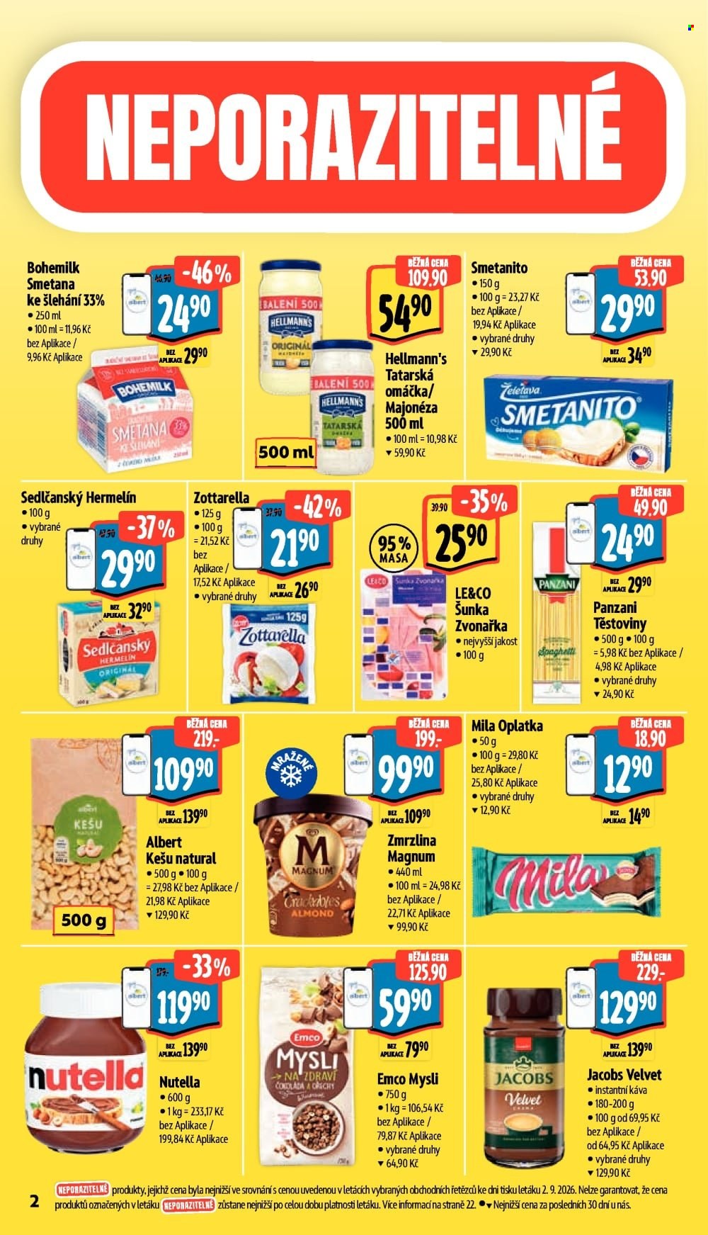 Leták Albert Hypermarket - 9.9.2026 - 15.9.2026. Strana 6