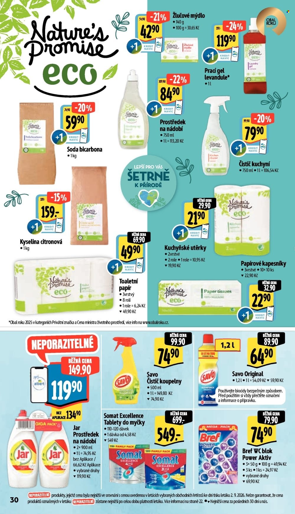 Leták Albert Hypermarket - 9.9.2026 - 15.9.2026. Strana 38
