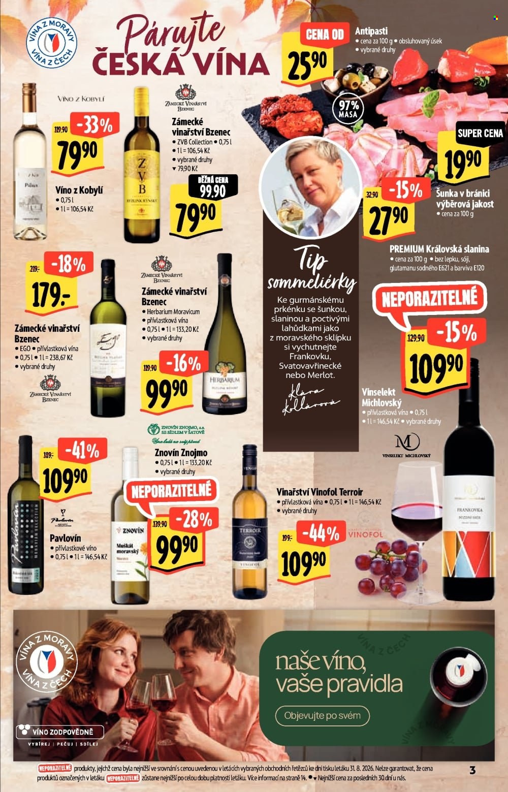 Leták Albert Hypermarket - 9.9.2026 - 22.9.2026. Strana 3
